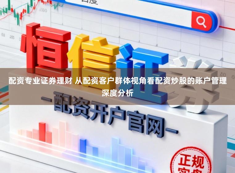 配资专业证券理财 从配资客户群体视角看配资炒股的账户管理深度分析